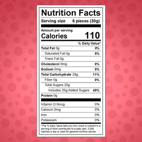 Zazers kosher certified candy appropriate for kosher guests