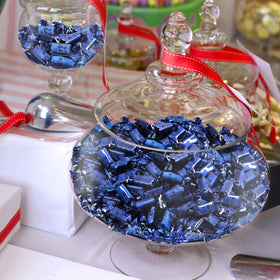 Zazers candy for office receptions and snack bowls in blue