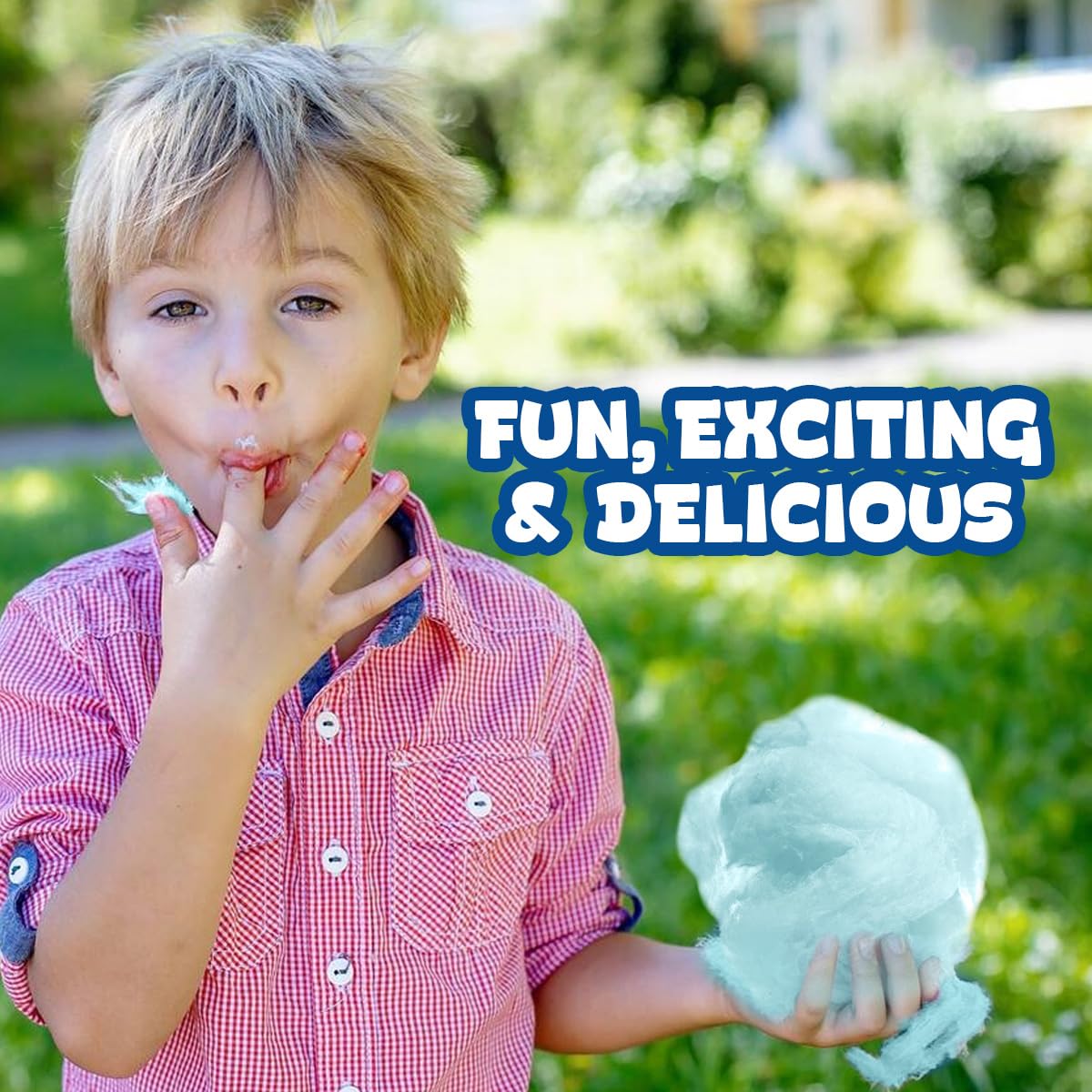 Zazers cotton candy bags party-ready for easy distribution at events