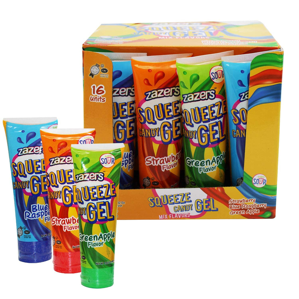 Zazers Slime Sour Lickers individual pack ready for sharing on the go