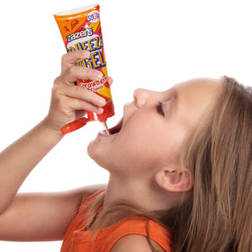 Zazers Slime Sour Lickers strawberry packs with bright colors