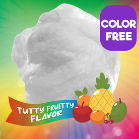 Zazers tutty fruity mini cotton candy bags close-up perfect event snack
