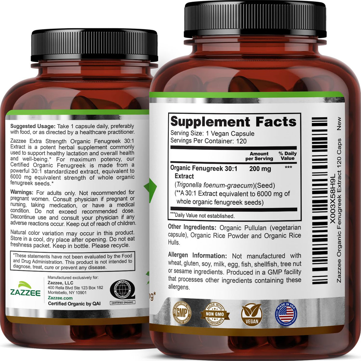 Zazzee clean label production in USA