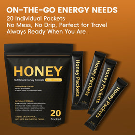 Zdiwond Nutrition Honey Packets Himalayan salt image shows electrolyte balance.