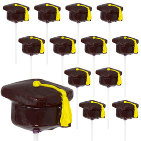 Zeesy Graduation Cap Lollipops offer a premium flavor for celebrations.