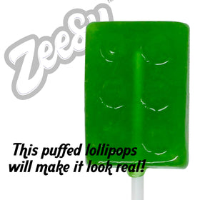 Zeesy lego-party-favor-lollipop, great for building-themed decor.