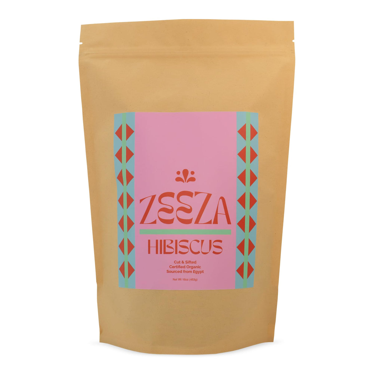 Zeeza hibiscus cut-sifted flowers ideal for premium loose-leaf tea.
