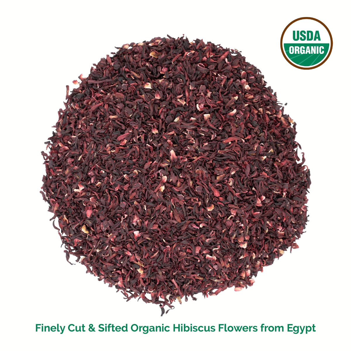 Zeeza hibiscus with USDA Organic certification for quality and safety.
