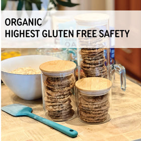 Purity Protocol gluten-free badge on ZEGO packaging