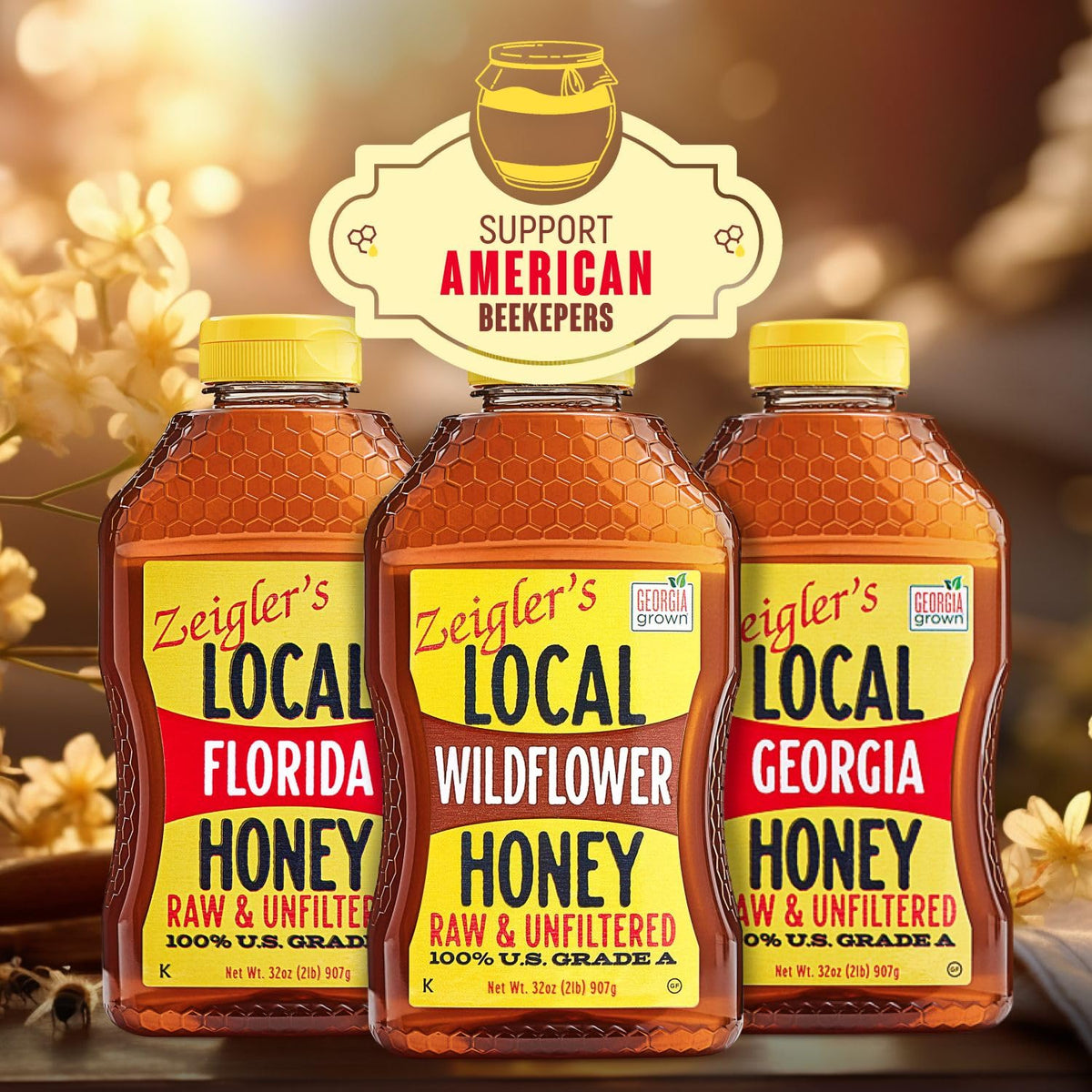 Baking with Zeigler's honey adds depth to recipes