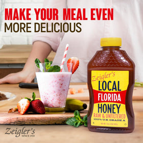 Zeigler's honey glaze on a sandwich for subtle sweetness