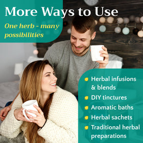 ZEMLYANA Sweet Wormwood tea: brewed cup showcasing a bold herbal infusion.