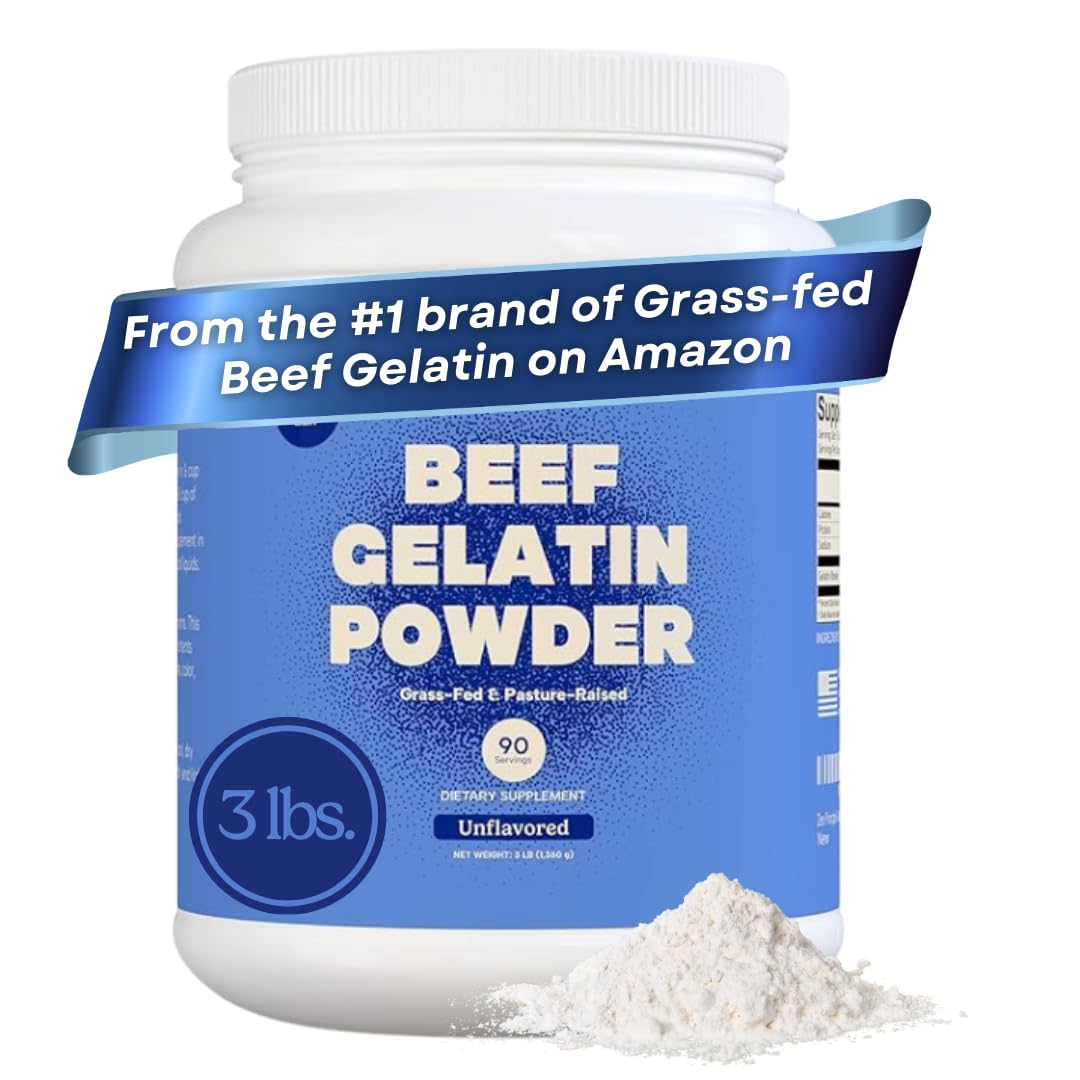 Zen Principle gelatin powder bag label highlights grass-fed formula for clean protein.