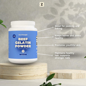 Zen Principle gelatin powder helps create marshmallows and gummies at home.