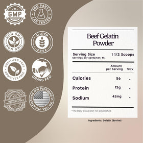 Zen Principle gelatin poured into coffee for richer texture