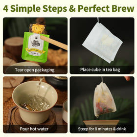 ZenVitality tea-chrysanthemum-closeup signaling calming aroma