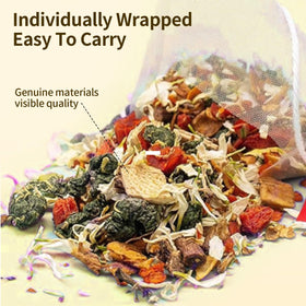 ZenVitality Chicory Root, Barley and Burdock infusion close-up suggests balanced flavor.