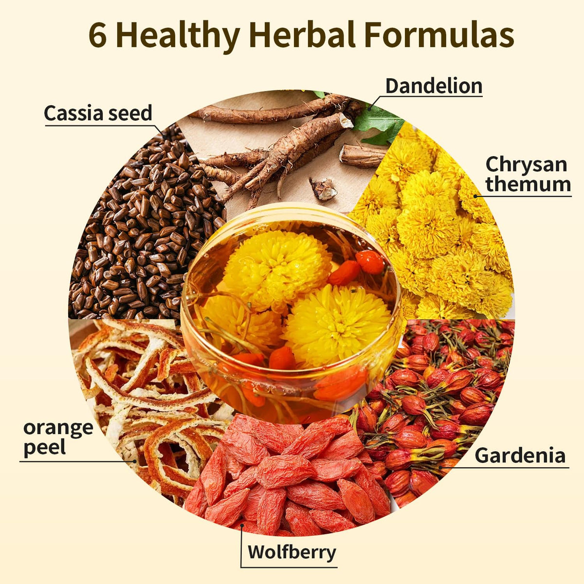 ZenVitality tea cup steeping to reveal a fragrant, soothing infusion.