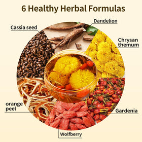 ZenVitality tea cup steeping to reveal a fragrant, soothing infusion.