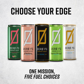 ZERO FG sugar-free label emphasizes no sugar and clean ingredients