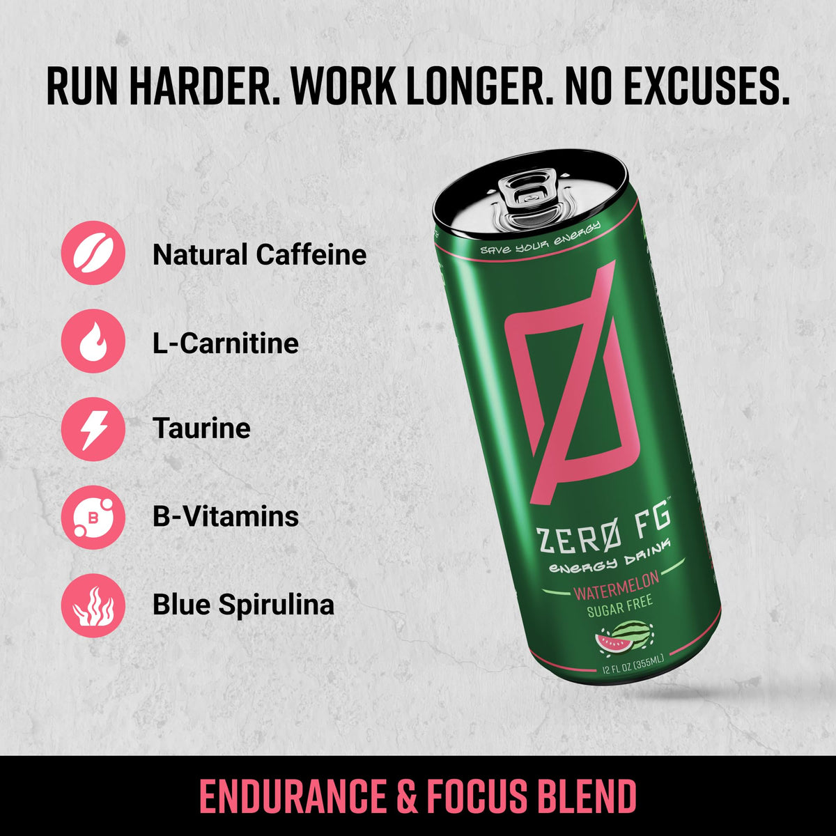 ZERO FG Watermelon flavor close-up with bright fruit note