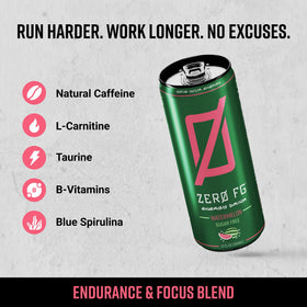 ZERO FG Watermelon flavor close-up with bright fruit note