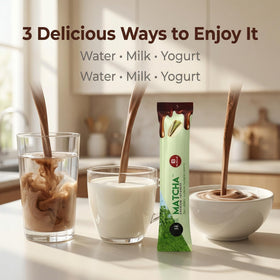 Zero Up chocolate matcha powder for baking and dessert use