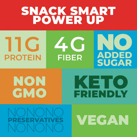 ZEST Delites Edamame Snack Sriracha 48-pack flavor close-up, bold protein on the go.