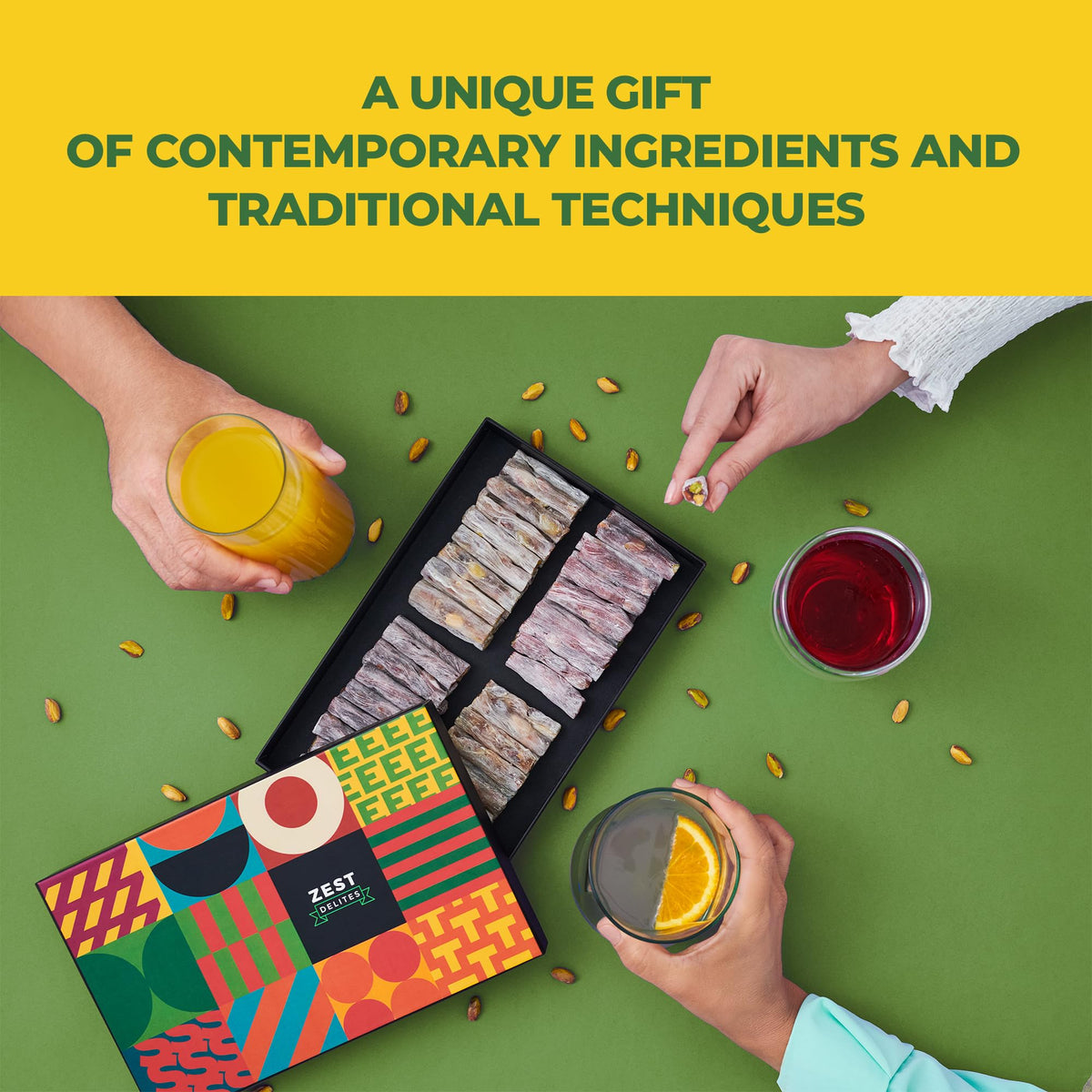 Zest Delites fruit-forward Turkish delights perfect for vegan snacking