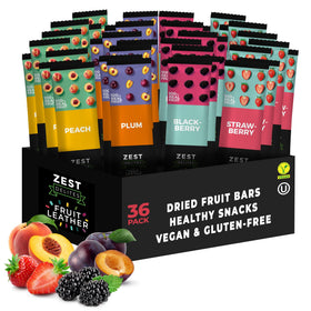ZEST Delites fruit leather apple strips ready for a wholesome snack on the go