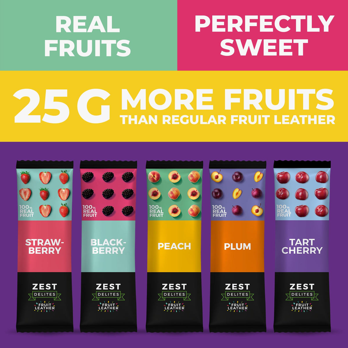 Dairy-free, clean ingredient list supports quick, everyday snacking.
