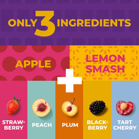 Individually wrapped strips keep fruit snacks fresh on the go.