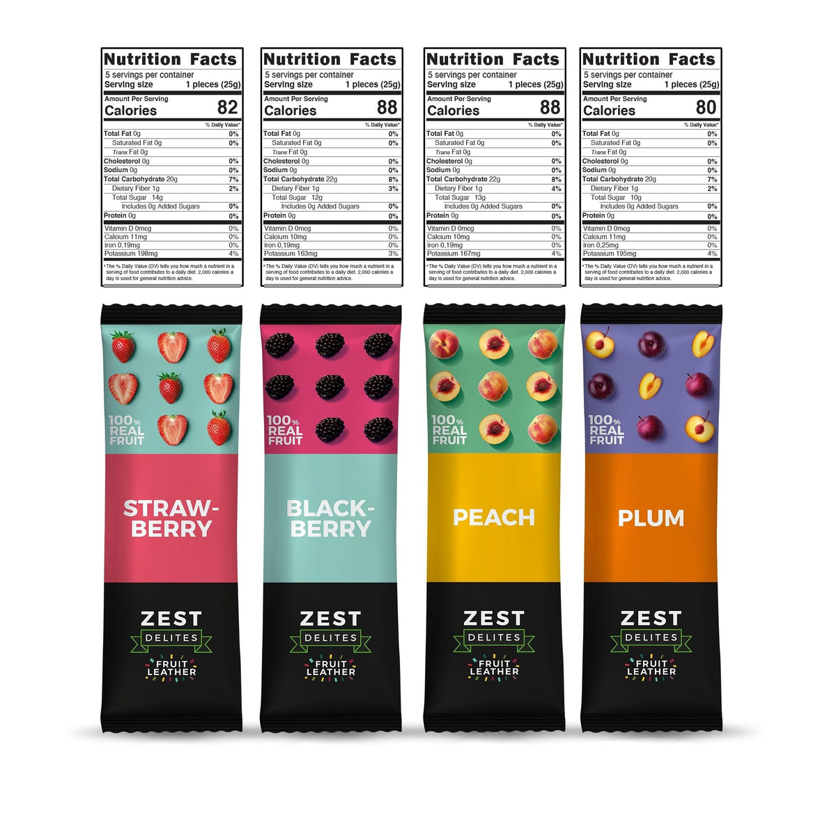 ZEST Delites no-added-sugar fruit snacks for clean eating
