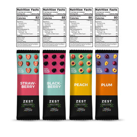 ZEST Delites no-added-sugar fruit snacks for clean eating