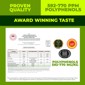 Memecik olives single-origin oil from Akarca Çiftliği for authentic flavor