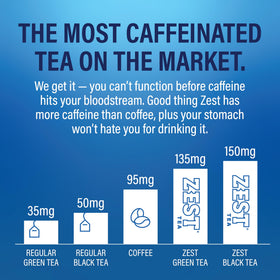 ZEST planet-friendly tea bags feature plastic-free packaging for travel.