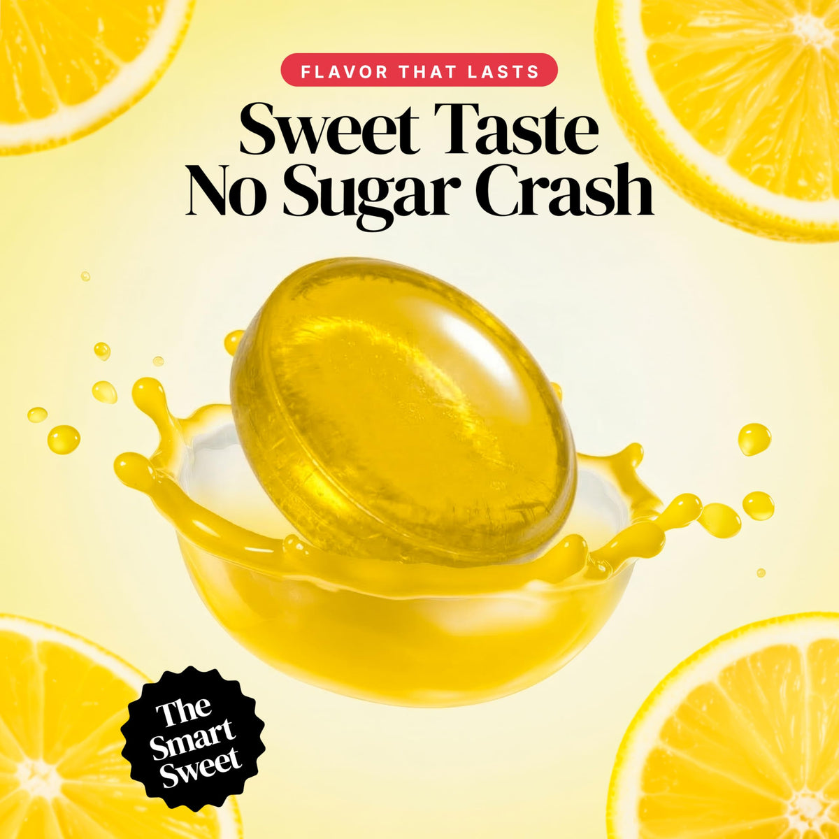 Zestix sugar free lemon drops in a candy dish.