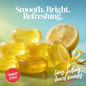 Zestix sugar free lemon drops individually wrapped for easy sharing.