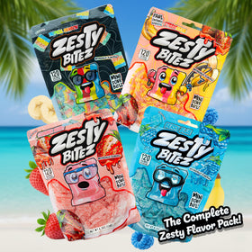 Zesty Bitez vegan-friendly candy made from plant-based ingredients
