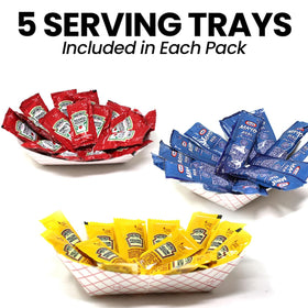 Zeust Mexican hot sauce packets enhance breakfast, lunch, or dinner.