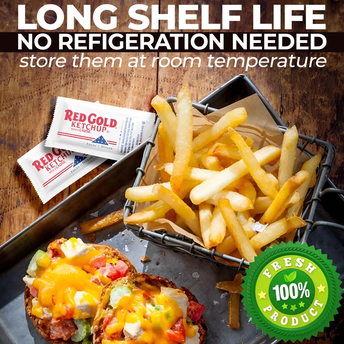 Zeust sauce packets trays keep condiments organized and easy to grab.