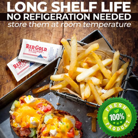 Zeust sauce packets trays keep condiments organized and easy to grab.