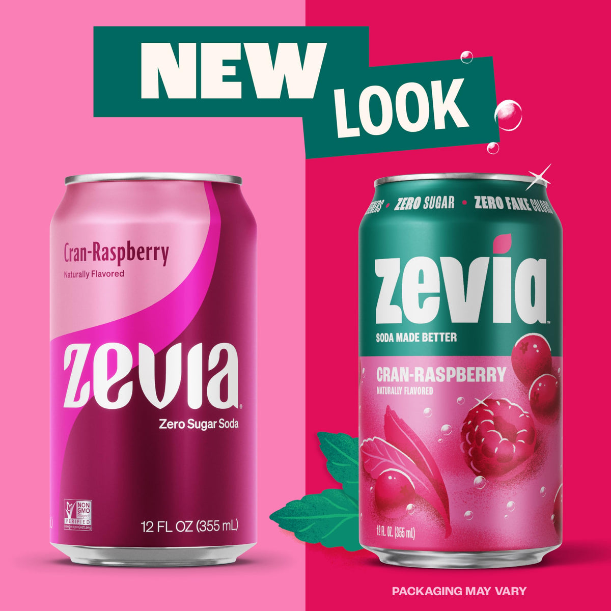 Zevia Cran-Raspberry 24-pack display demonstrates value and broad availability