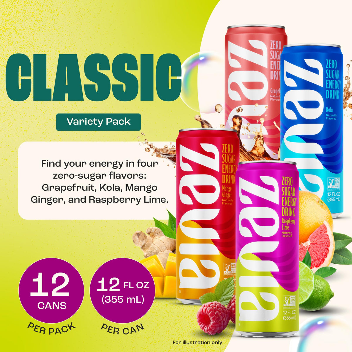 Zevia Energy Grapefruit can offering a refreshing sugar-free lift.