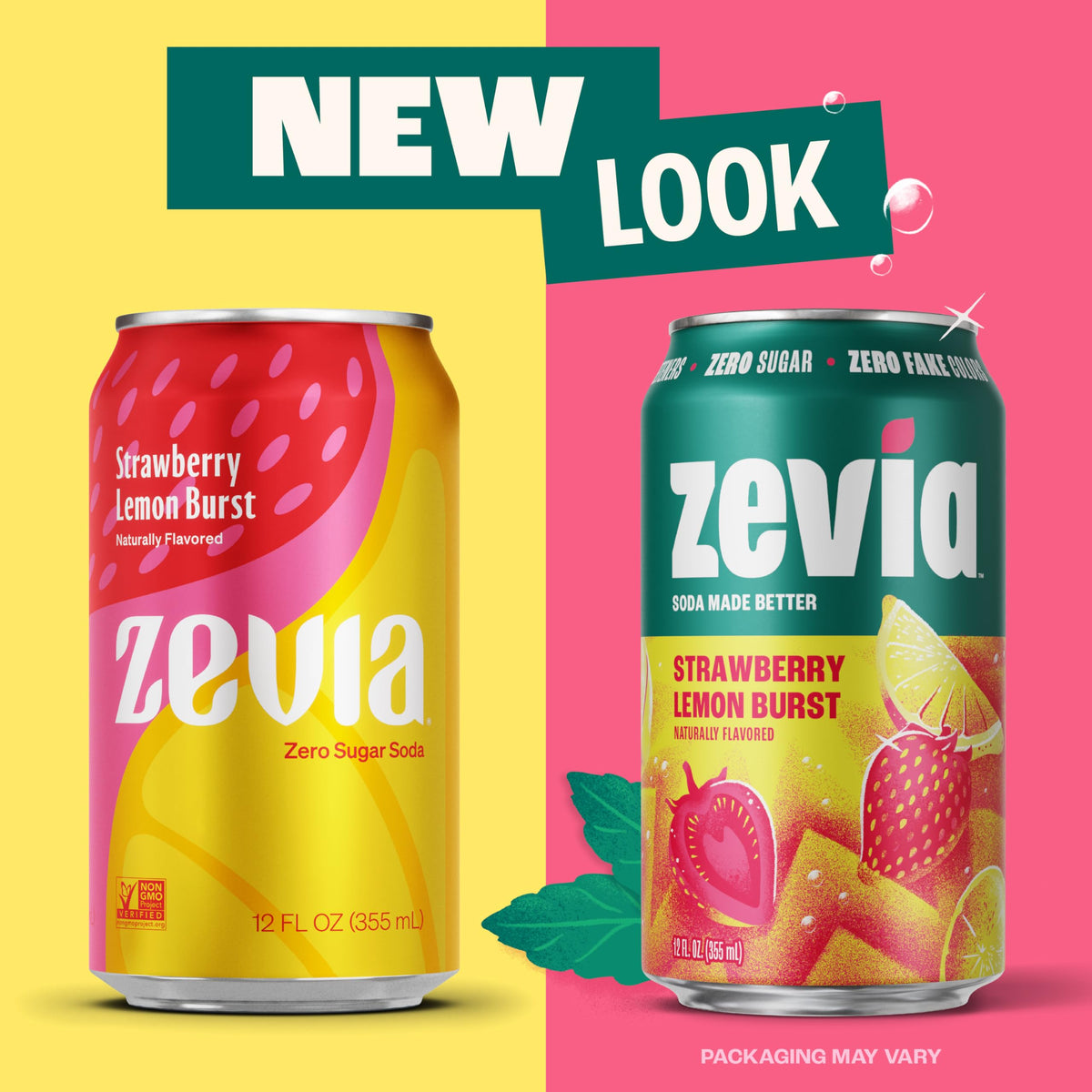 Zevia gluten-free vegan kosher icons on pack emphasize dietary options