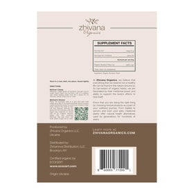 Zhivana Organics burdock root tea served cup releasing inviting aroma