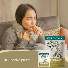 Zhivana Organics elderflower tea packaging signals organic quality and trust.