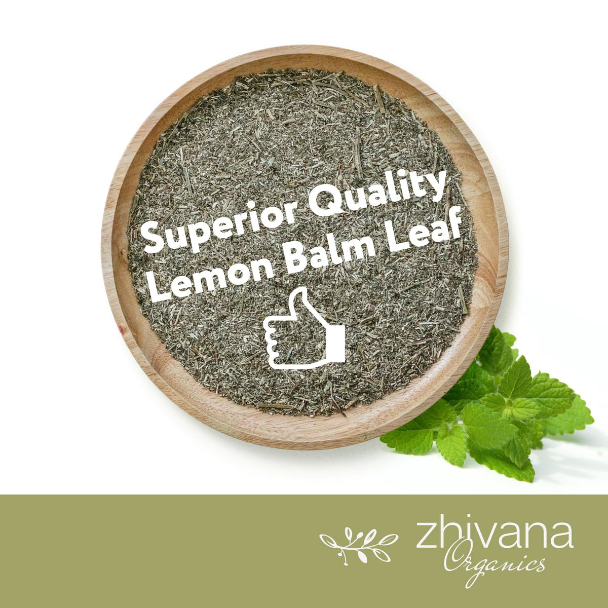 Zhivana Organics Lemon Balm Tea ritual setup invites mindful sipping.