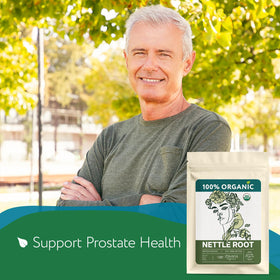 Zhivana Organics nettle root tea bulk pack ready for tea makers and blends.