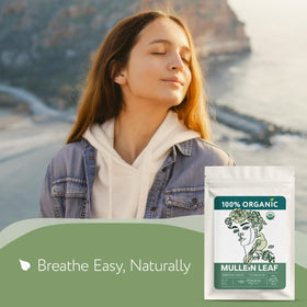 Zhivana Organics verbascum thapsus tea leaves loose for natural, aromatic infusions.